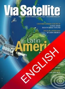 Via Satellite magazine Latin America Cover English