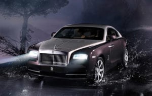 The new Rolls Royce Wraith featuring Satellite Aided Transmission will enter the market in Fall 2013.