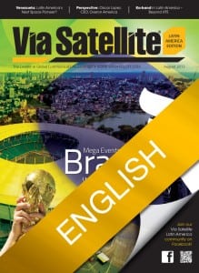 Via Satellite magazine Latin America 2013 Cover