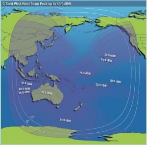 Intelsat 19's coverage Image credit: Intelsat