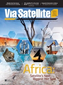 Via Satellite magazine Middle East & Africa 2013 - English