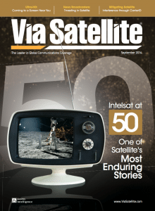 Via Satellite magazine September 2014 cover