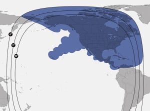 SES 15 Ku-band HTS footprint.