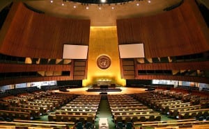 United Nations General Assembly hall