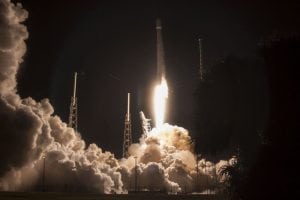 SpaceX Launches JCSAT 16, Lands Booster at Sea