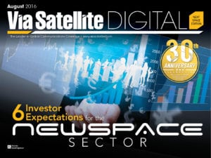 Via Satellite NextSpace Edition 2016 magazine cover