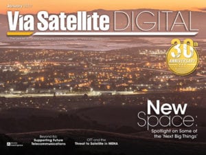 Via Satellite January 2017 magazine cover