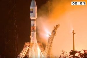 Flight VS16 was performed from the Spaceport’s ELS launch zone for Arianespace’s medium-lift Soyuz