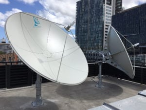 2.4m C Band Satellite Dish.