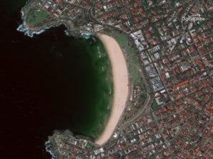 Sydney captured by the WorldView-4 satellite on Jan. 8, 2017. Photo: DigitalGlobe