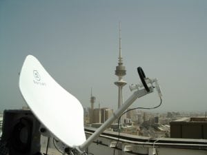 Norsat satellite in Kuwait.