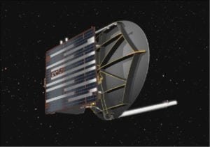 Artist's rendition of SAR-Lupe spacecraft.