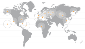 RBC Signals ground station locations.