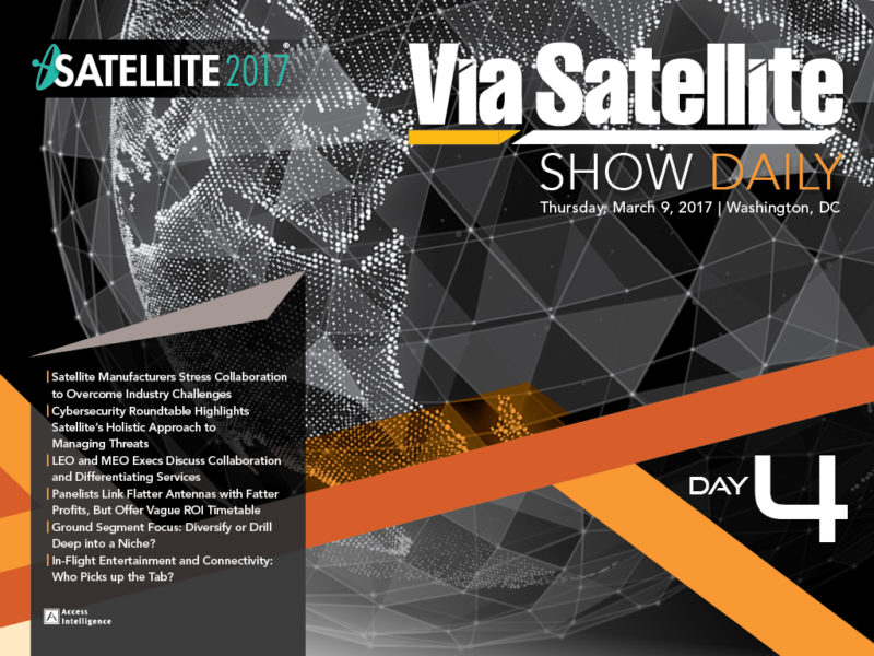 Via Satellite Show Daily - Day 4 magazine cover