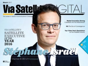 Via Satellite's Satellite Executive of the Year 2016:  Stéphane Israël