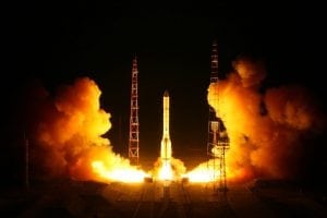 Proton M Rocket Launches Satellite for Russia’s Ministry of Defense