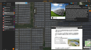 Using BlackSky to look at new renewable energy plants: