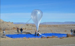 Alphabet's Project Loon stratospheric balloon. Photo: Alphabet.