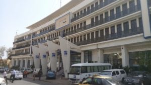 A La Poste Senegal office building. Photo: La Poste Senegal.