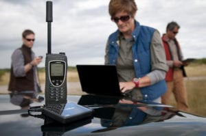 Iridium's 9575 Extreme satellite phone. Photo: Flickr/Iridium.