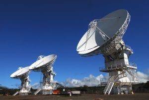 The MUOS ground station in Wahiawa, Hawaii. Photo: U.S. Navy/John W. Ciccarelli Jr..