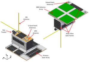 Design concept for NorSat 3. Photo: SFL.