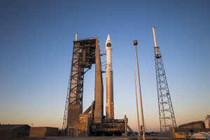 ULA's Delta 5 on the launchpad just before the fourth SBIRS launch on Jan. 19. Photo: ULA.