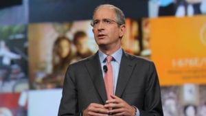 Comcast CEO Brian Roberts delivers a keynote during the the Cable Show in June 2017. Photo: Comcast.