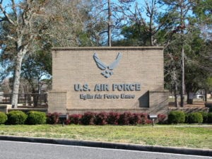 Eglin Air Force Base southwest of Valparaiso, Florida. Photo: U.S. Air Force.