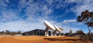 NBN Co satellite ground station in Wolumla, Australia. Photo: NBN Co.