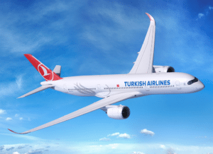 Turkish Airlines' A350-900 aircraft. Photo: Airbus.