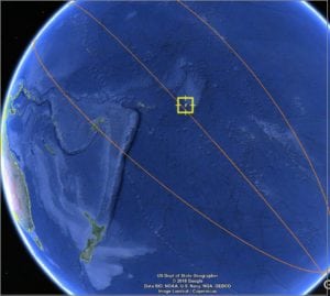 Chinese Space Station Tiangong 1 Plunges into the Pacific