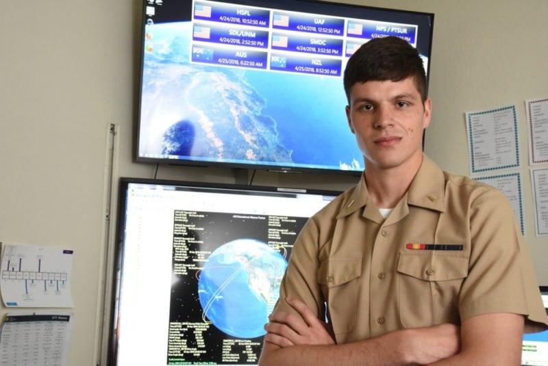 U.S. Navy Ensign Edward “Ned” Hanlon. Courtesy of U.S. Navy