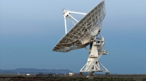 An RBC Signals ground station antenna. Photo Credit: RBC Signals