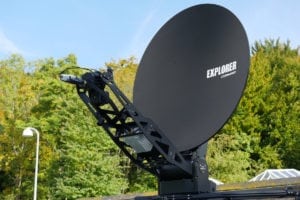 Cobham Satcom Explorer 8120 VSAT antenna