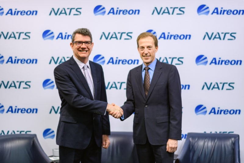 NATS CEO Martin Rolfe and Don Thoma, Chief Executive Officer of Aireon