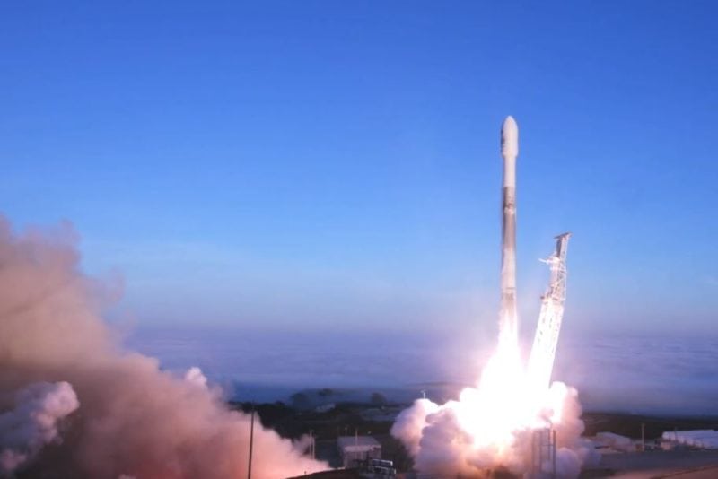 SpaceX’s Falcon 9 rocket lifts off from Vandenberg Air Force Base