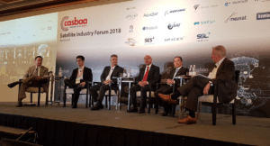 Panelists at CASBAA 2018 in Singapore