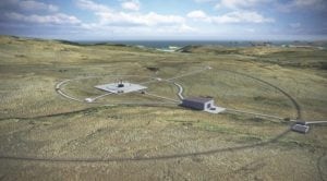 Artist's impression of a UK spaceport. Credit: Perfect Circle PV