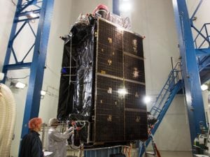 Lockheed Martin GPS III Satellite: "Available for Launch"