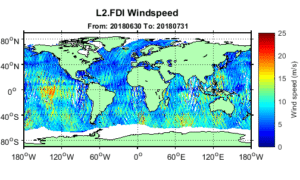 SSTL to Launch GNSS-Reflectometry Ocean Wind Data Service