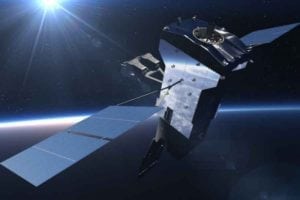 The space-based infrared system GEO-5 satellite. Photo: Lockheed Martin