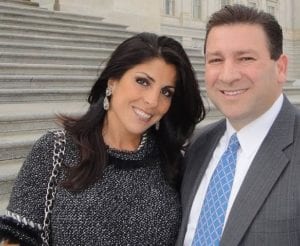 Jill Kelley (left) with husband, Scott Kelley (right). Photo: Wikipedia