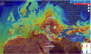 A screen capture of the Argos system. Photo: Collecte Localisation Satellite (CLS)