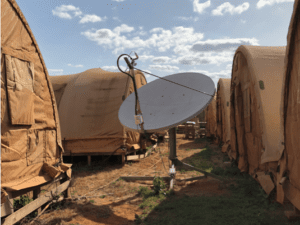 Fixed Site Military VSAT. Photo: N1C4