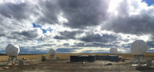 Iridium's new ground station in Punta Arenas, Chile. Photo: Iridium