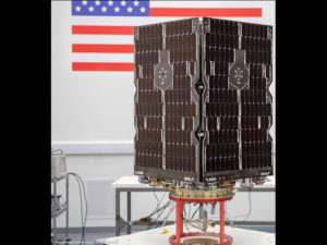 General Atomics Satellites Arrives at Kennedy Space Center