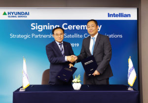 Hyundai Global Service, Intellian Form Satcom Partnership