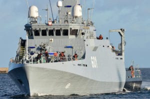 Cormorant-class minehunter. Photo: Lukas Dejnarowicz for interia.pl