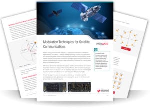 Kaysight Modulation Techniques for Satellite Communications White Paper Cover